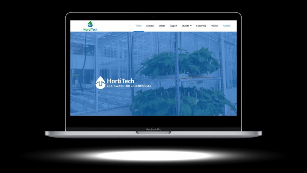 MADE Digital - HortiTech- mockup - homepage - website